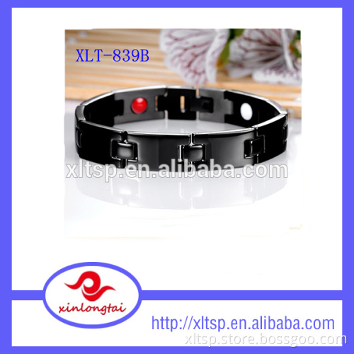 wholesale cheap custom power band energy titanium magnetic bracelet